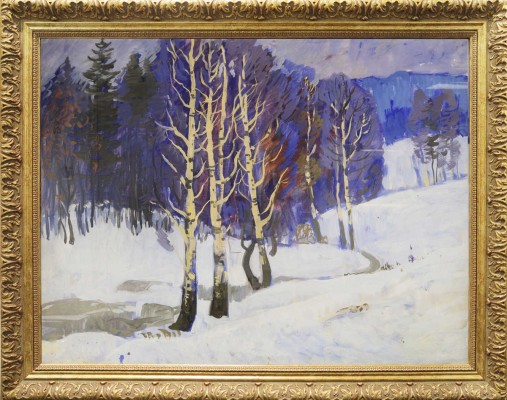 Кувин Анатолий Иванович. Зимний день 